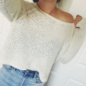 H&M Crop Sweater